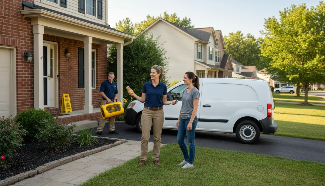 Water restoration image for Fire And Smoke Damage Restoration in Tridell, UT